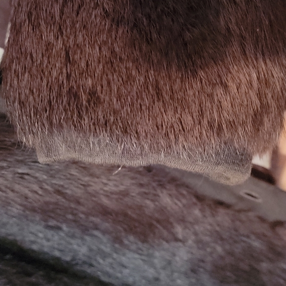 Vintage Bill Atkinson Glen Of Michigan Jr. Fur Jacket Brown Women's - Picture 4 of 14